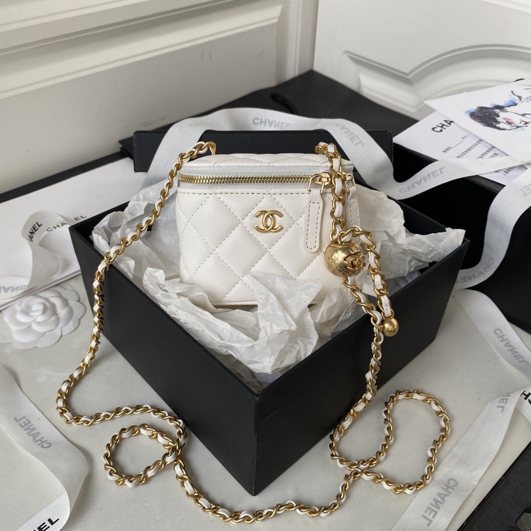 Chanel Gold 11×8.5×7cm