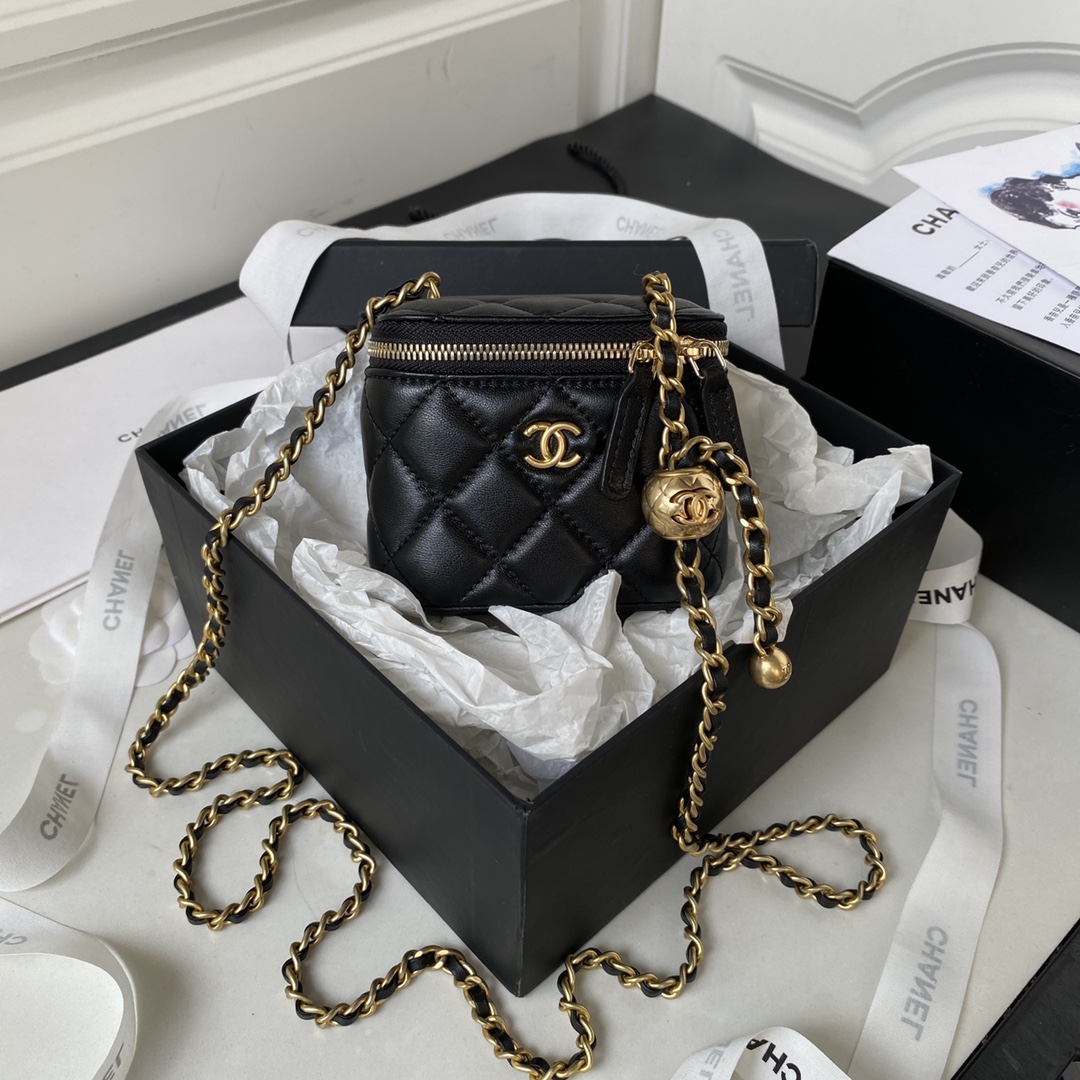 Chanel Gold 11×8.5×7cm