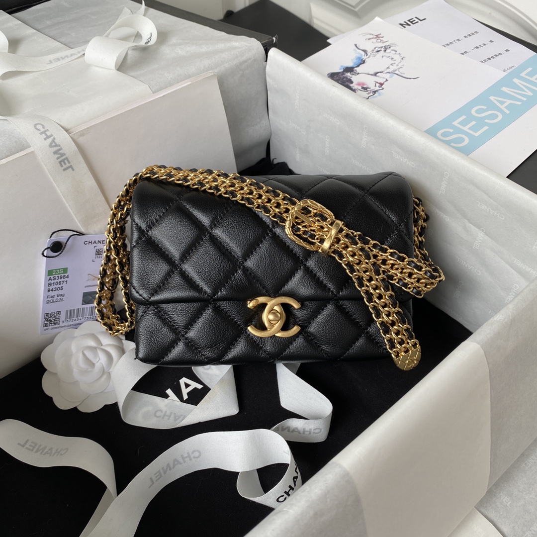 Chanel Black 12×18×10cm