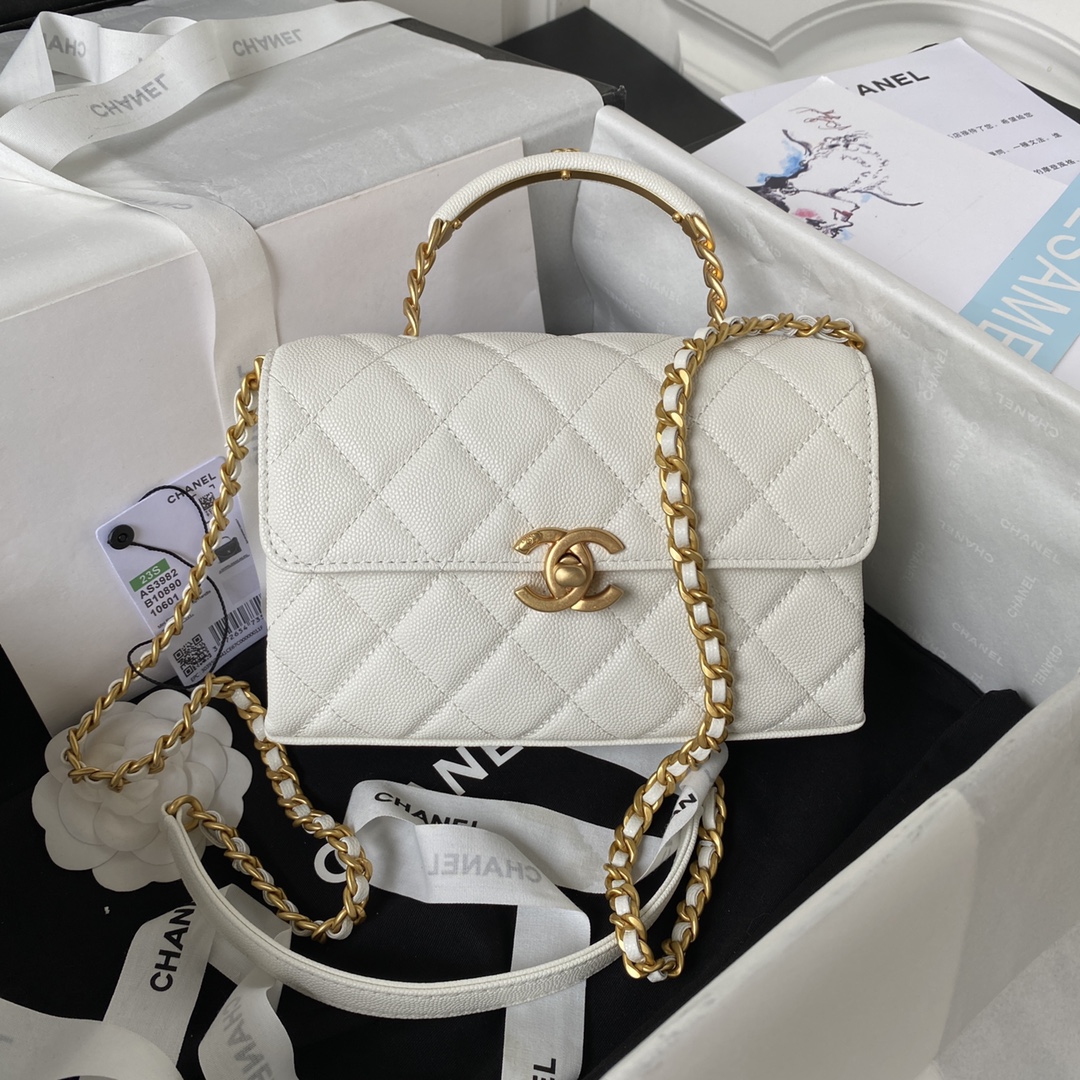 Chanel Classic Flap Gold 13×19×7.5cm