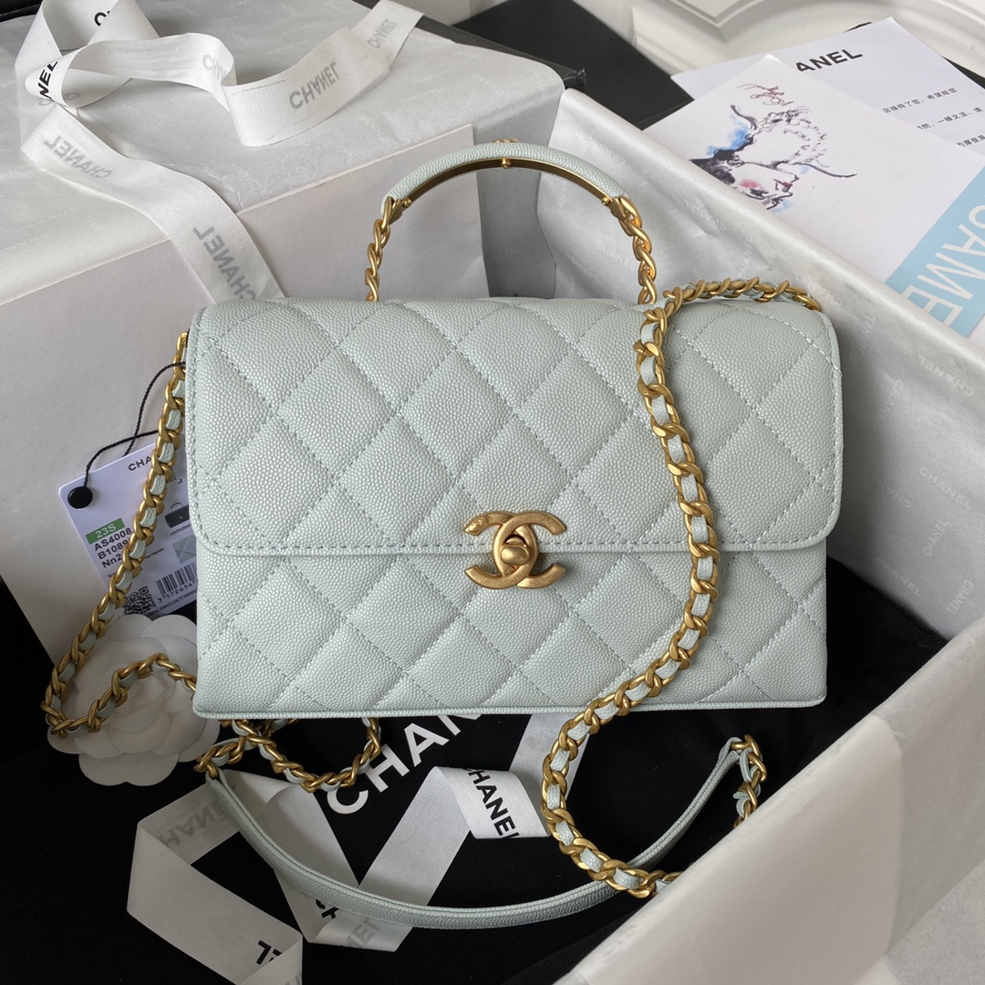 Chanel Classic Flap Gold 14.5×22×8cm