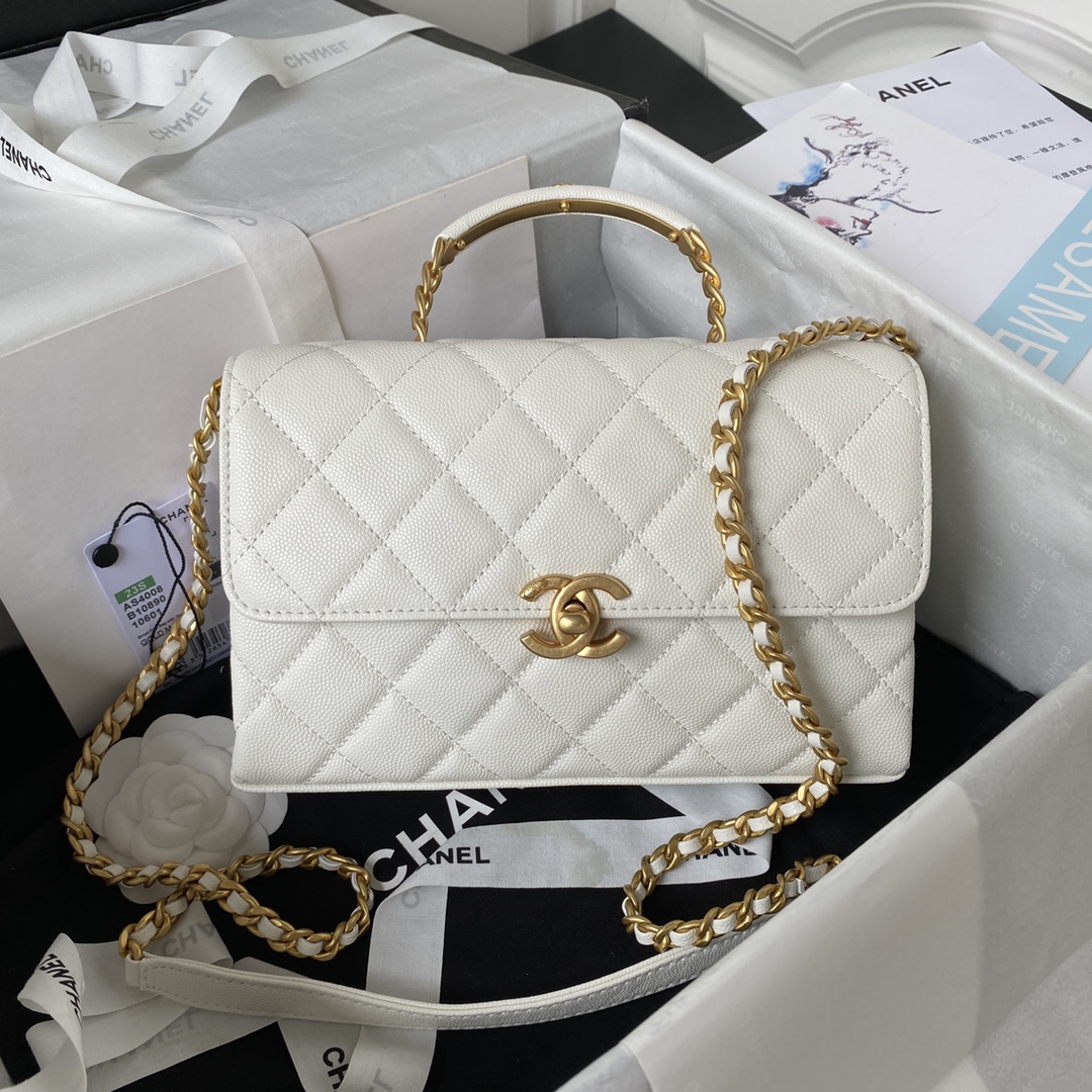Chanel Classic Flap Gold 14.5×22×8cm