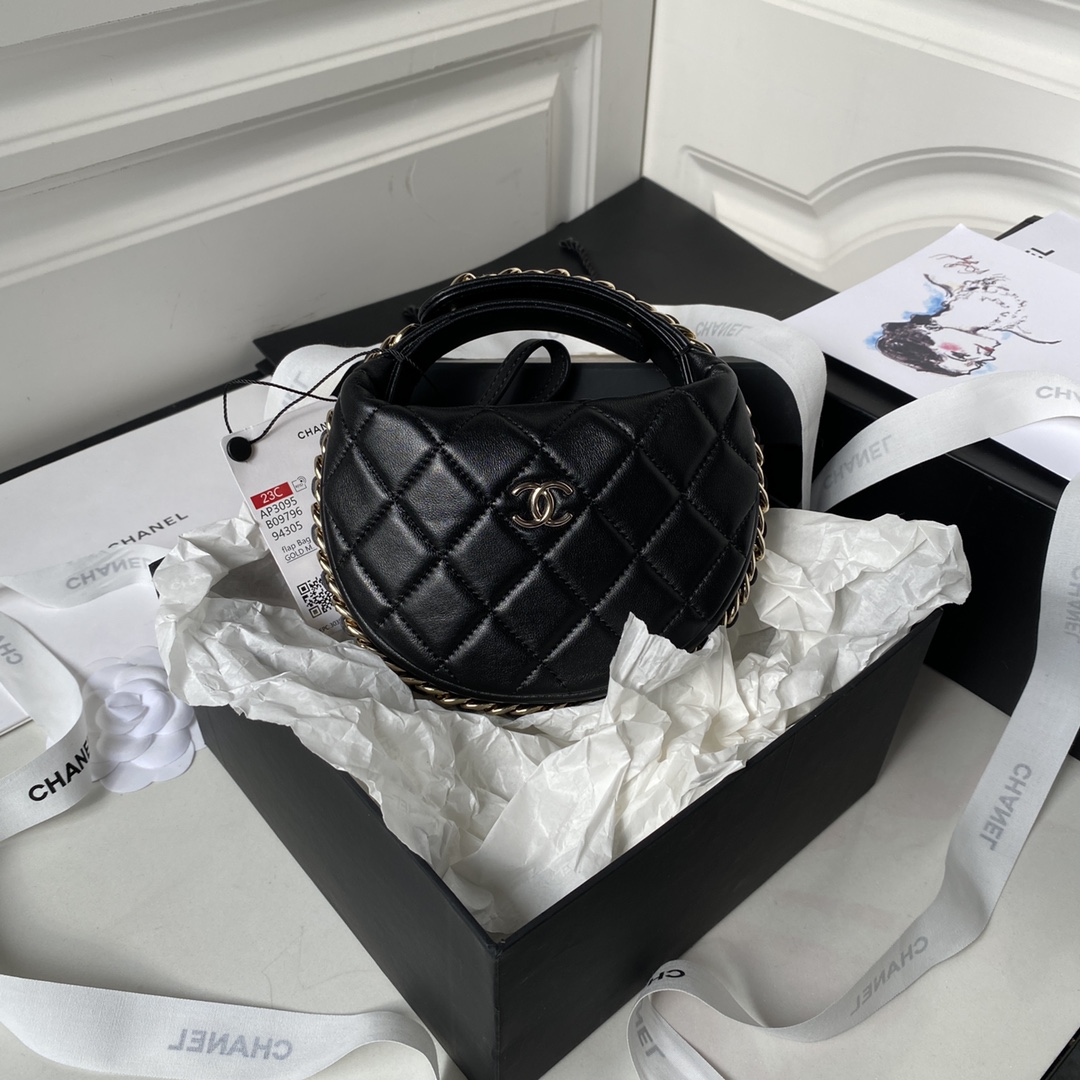 Chanel Gold 16×16×5.5cm