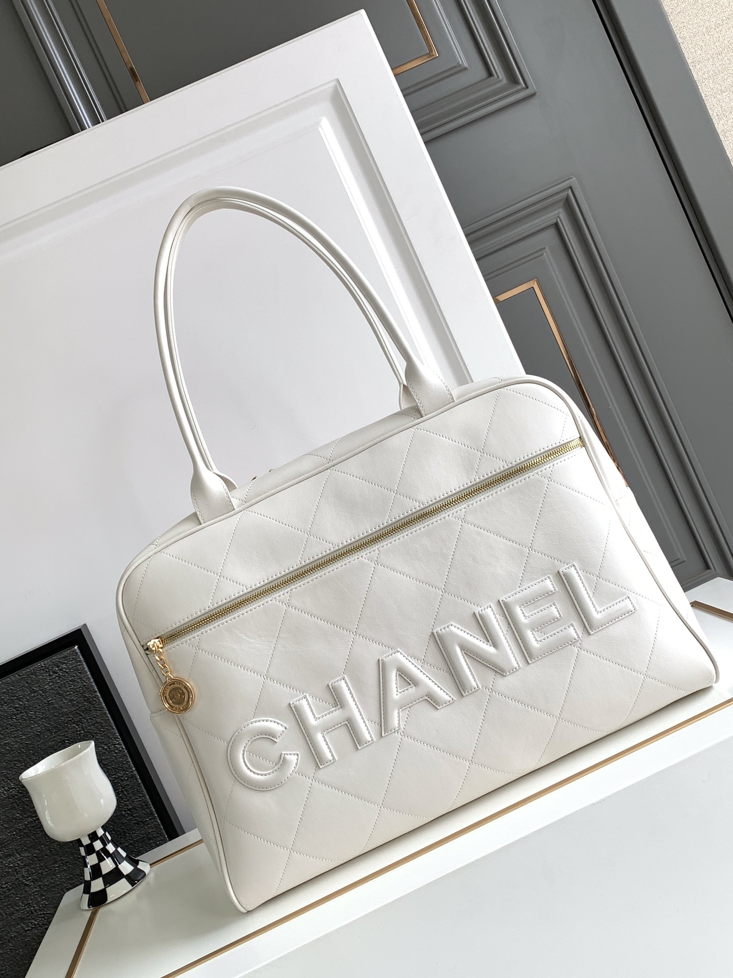 Chanel Gold 3718 30×45×15cm
