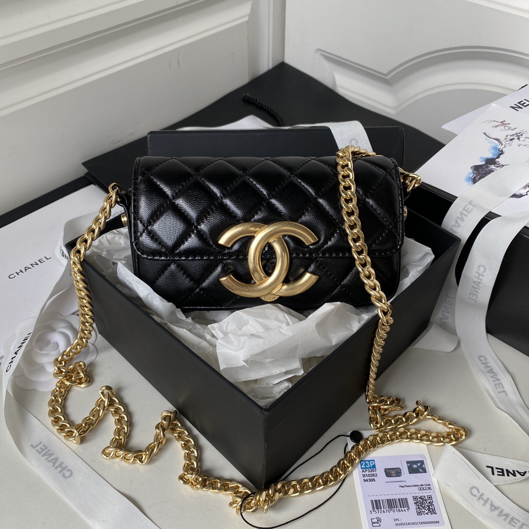 Chanel Black 10×17.2×3.3cm