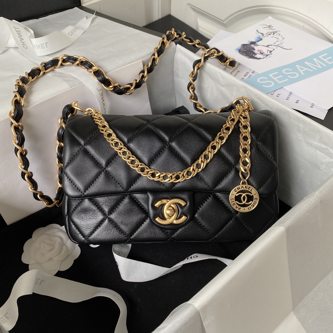 Chanel Classic Flap Gold 15×23.5×8cm