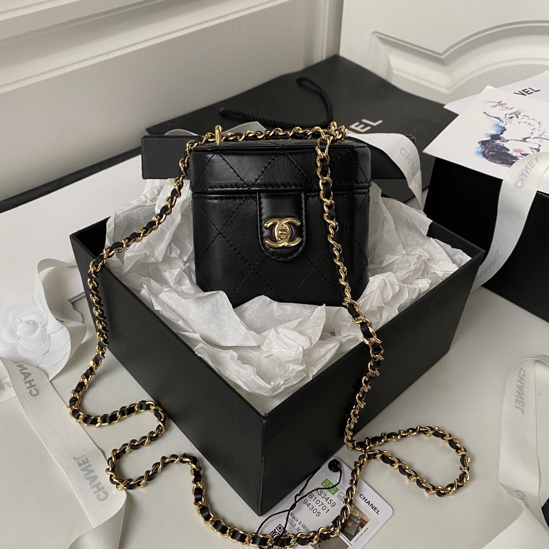 Chanel Black 9.5×10.5×7cm