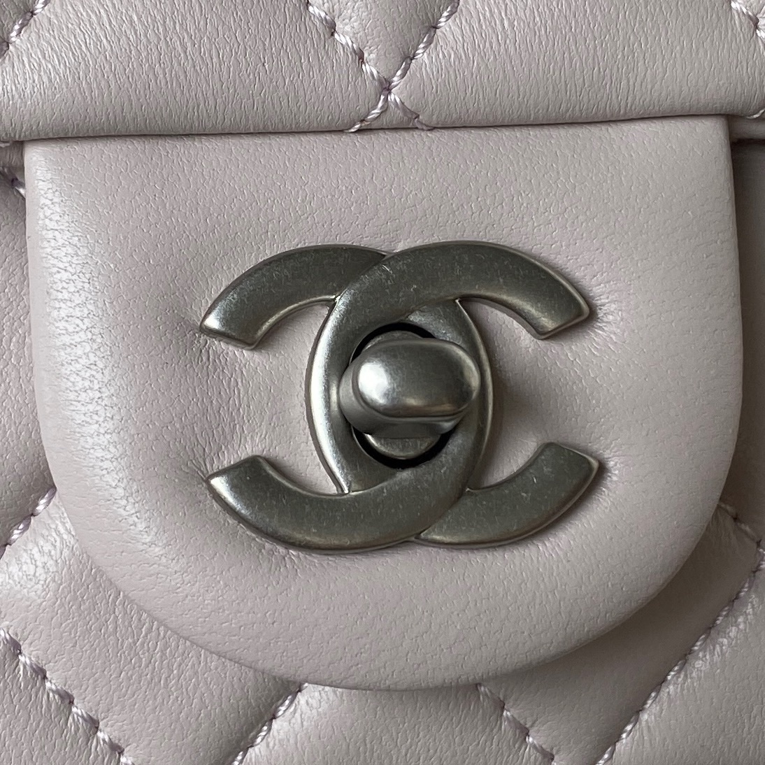 Chanel Classic Flap Silver