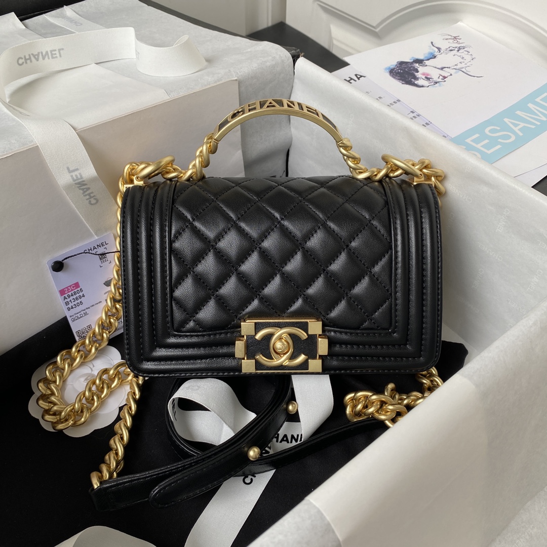 Chanel Boy Black