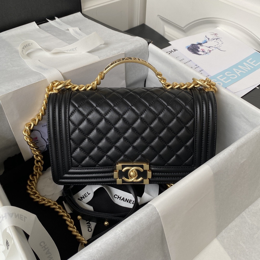 Chanel Boy Black