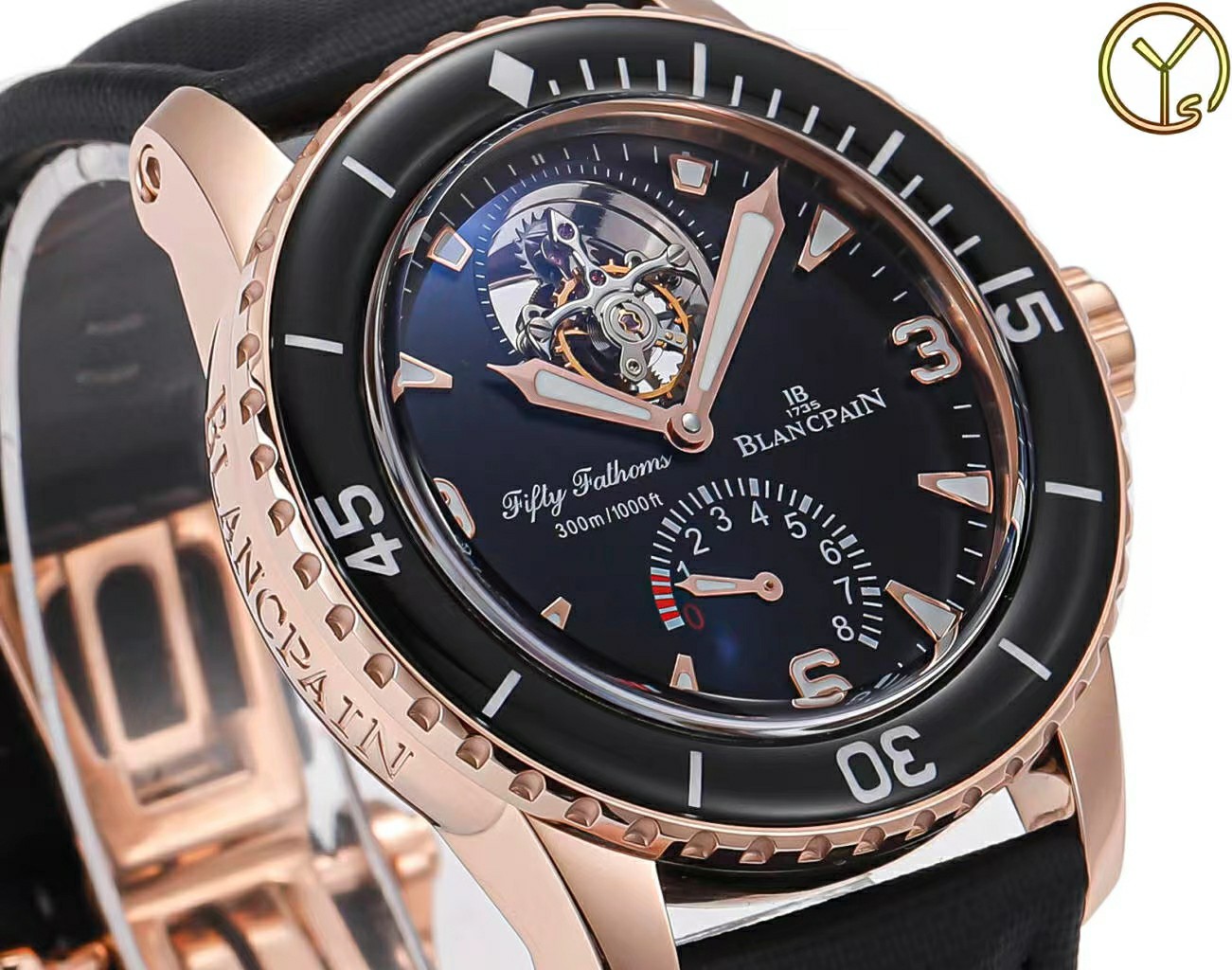 Blancpain Blue 5025-1530 45mm