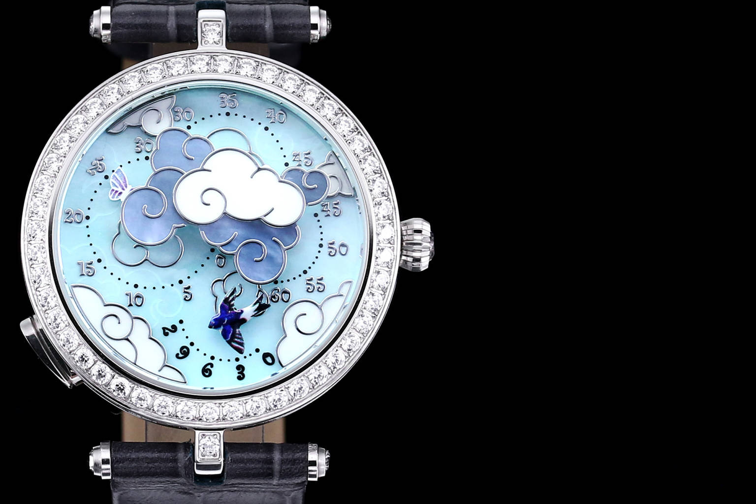 Van Cleef & Arpels Blue Watch 15825