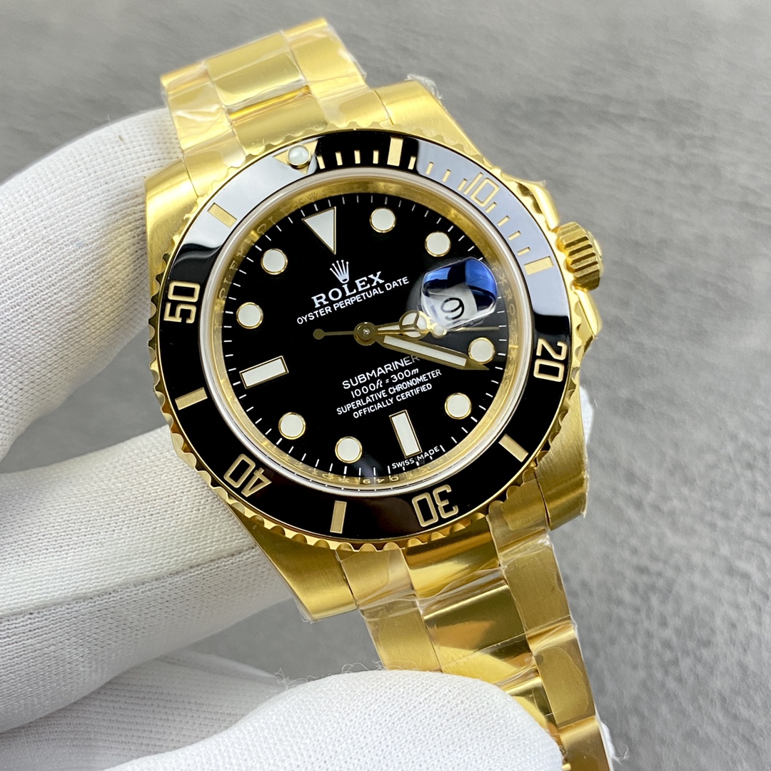Rolex Submariner Black 2824