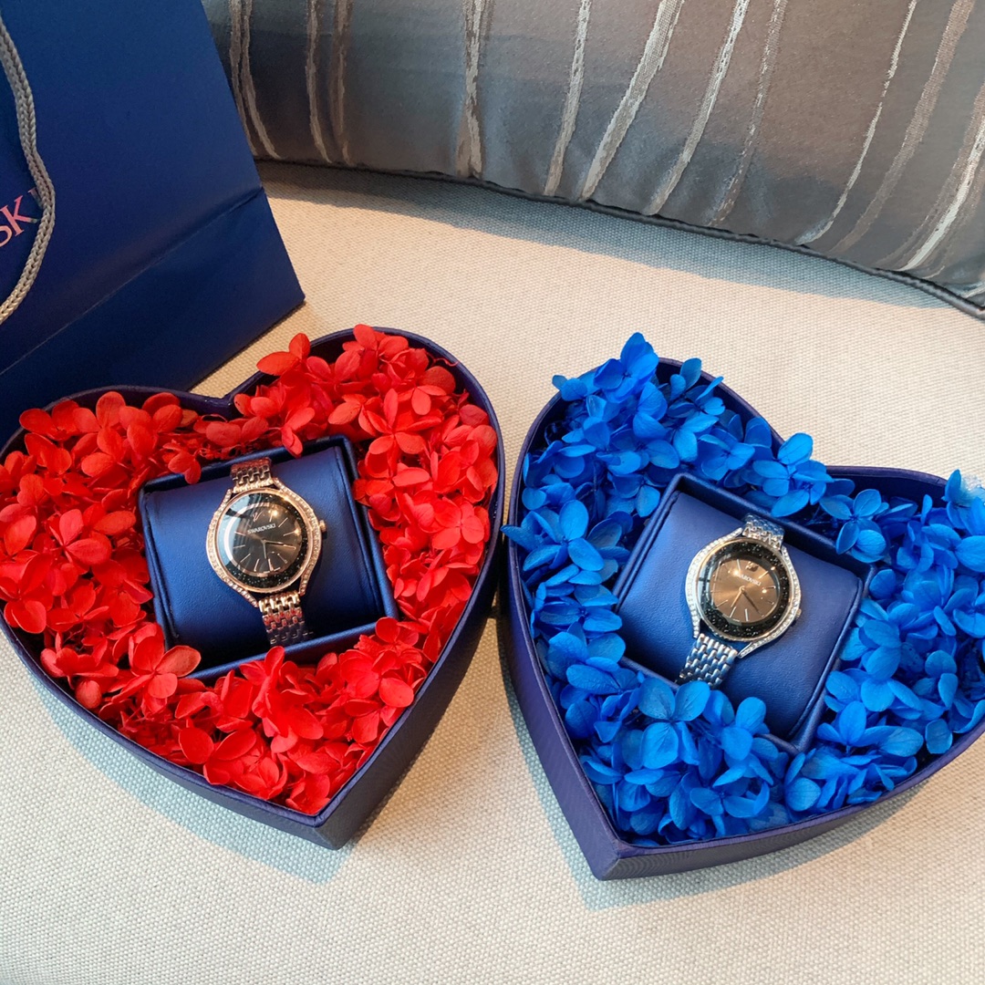 Swarovski Blue Watch 16136