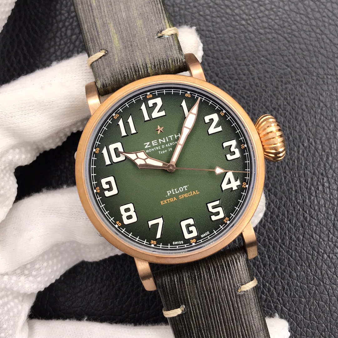 Zenith Green Watch 6876