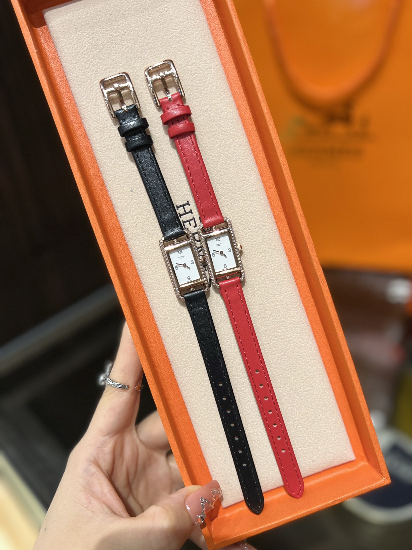 Hermes White Watch 15924