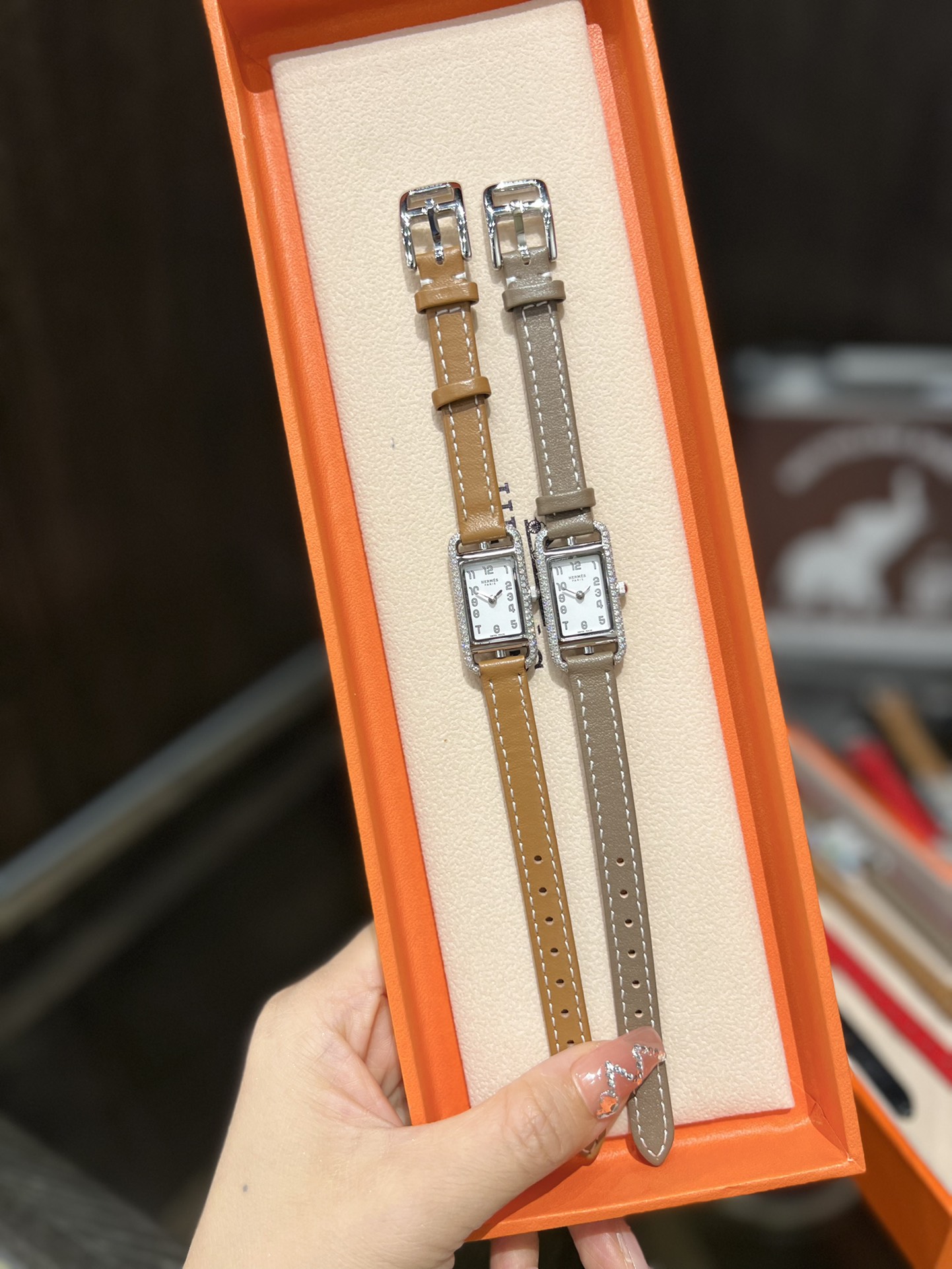 Hermes White Watch 15925
