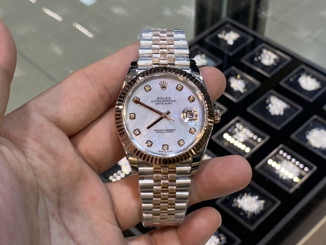 Rolex Datejust White 2824 41mm