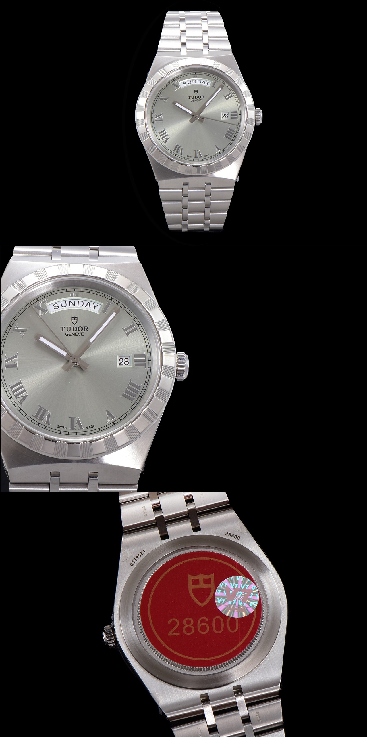 Tudor Blue 2834 41mm V7