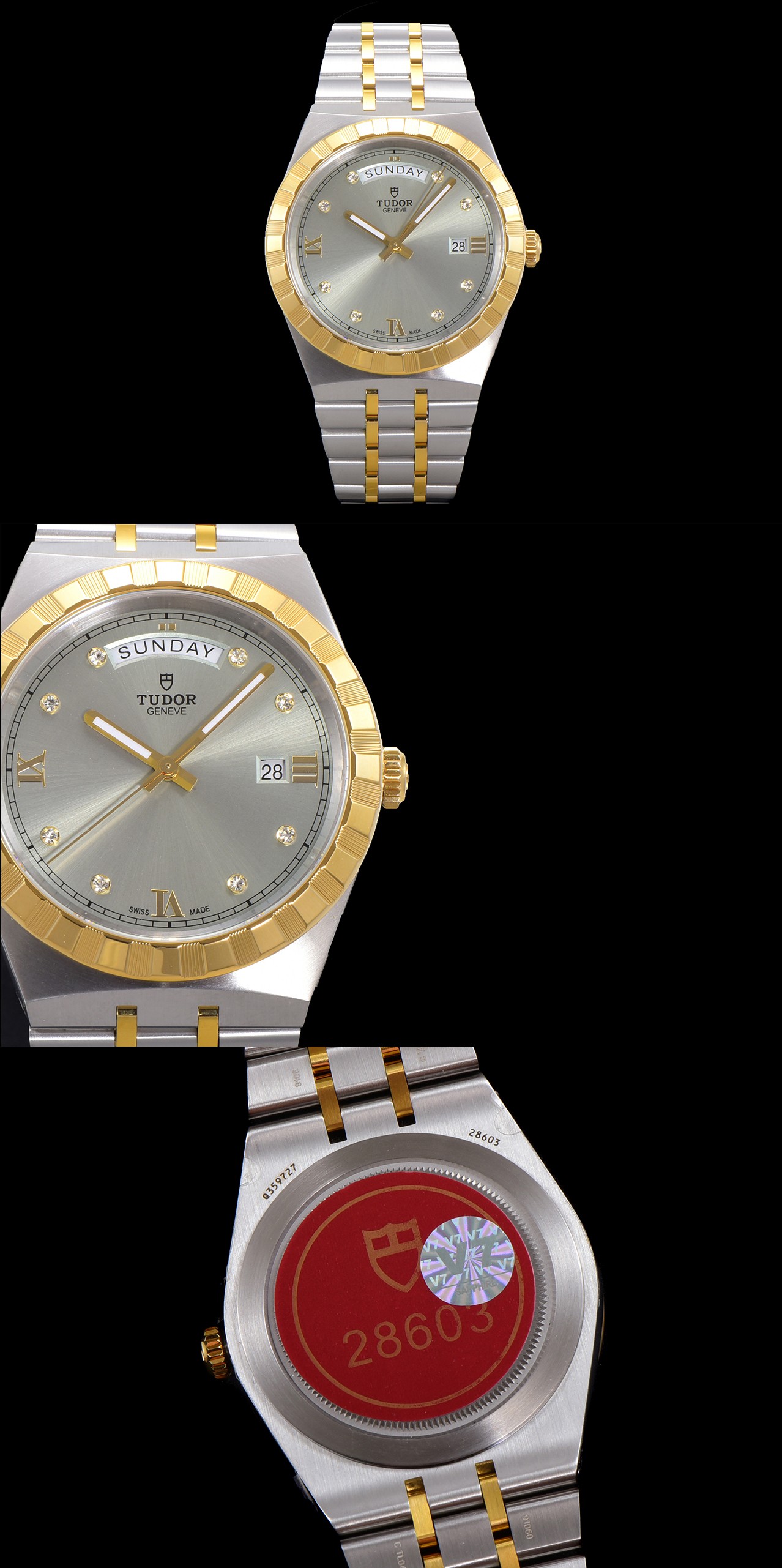 Tudor Blue 2834 41mm V7