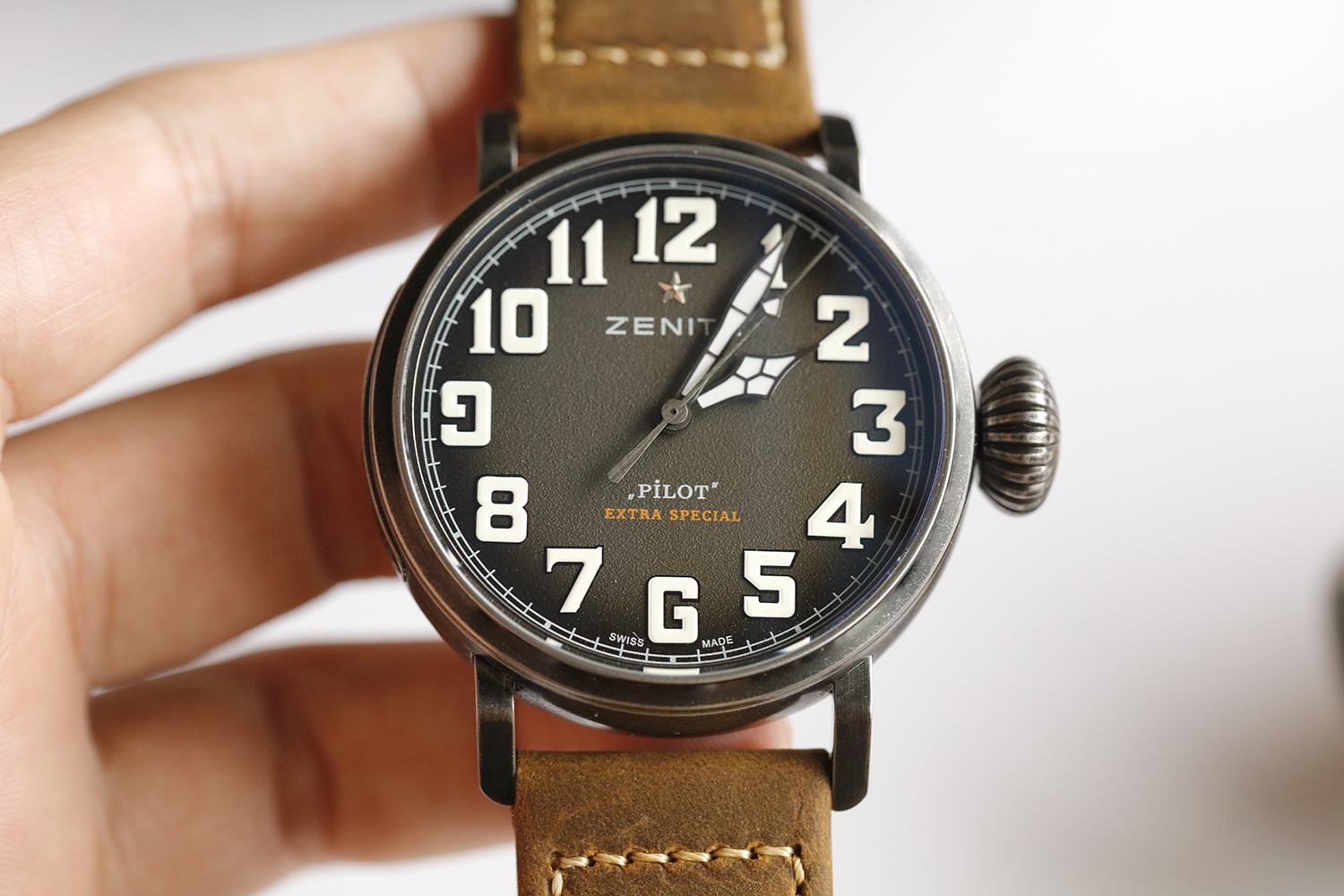 Zenith Blue 8215 45mm