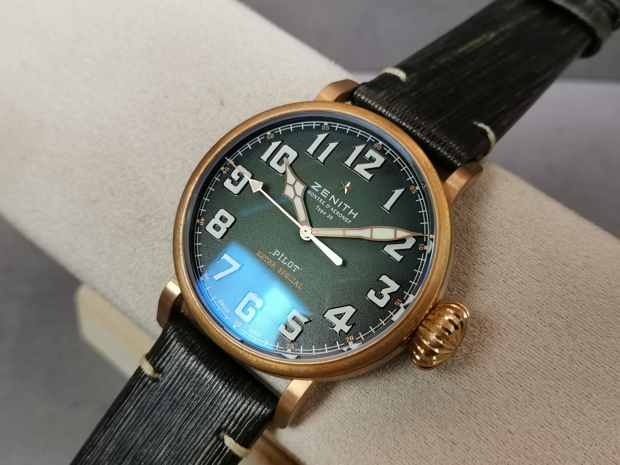 Zenith Green Watch 6887