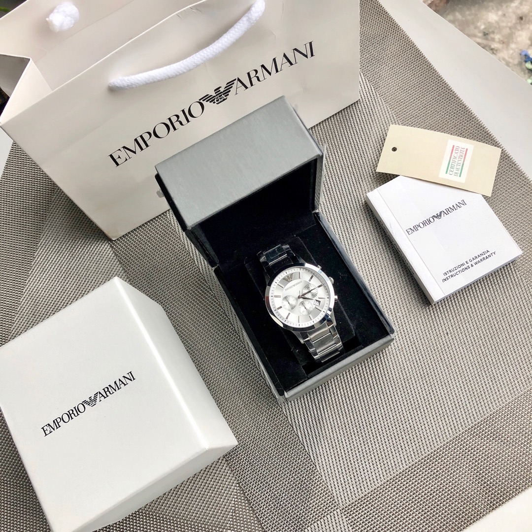 Armani Rose Gold 43mm