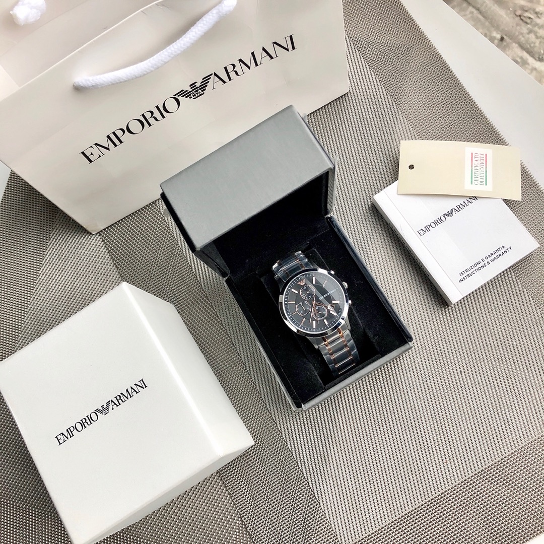 Armani Rose Gold 43mm