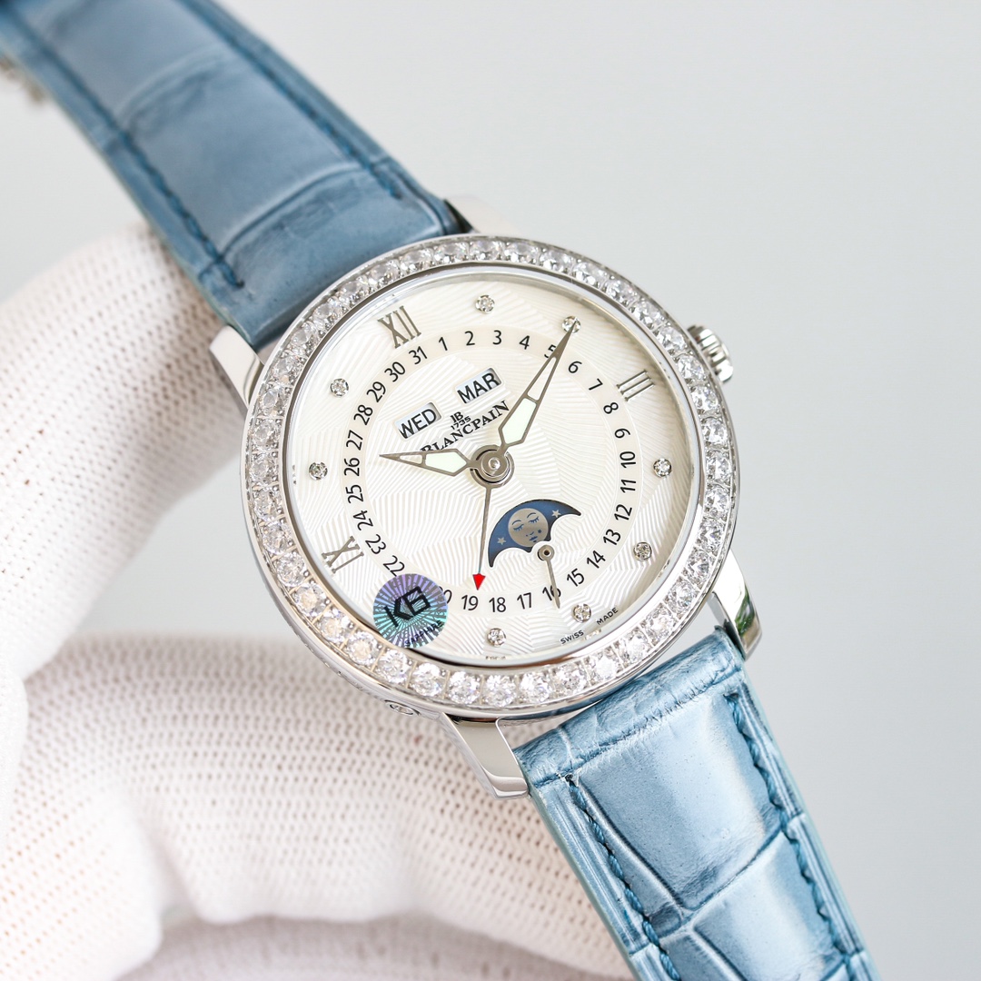 Blancpain Blue 3663 35mm