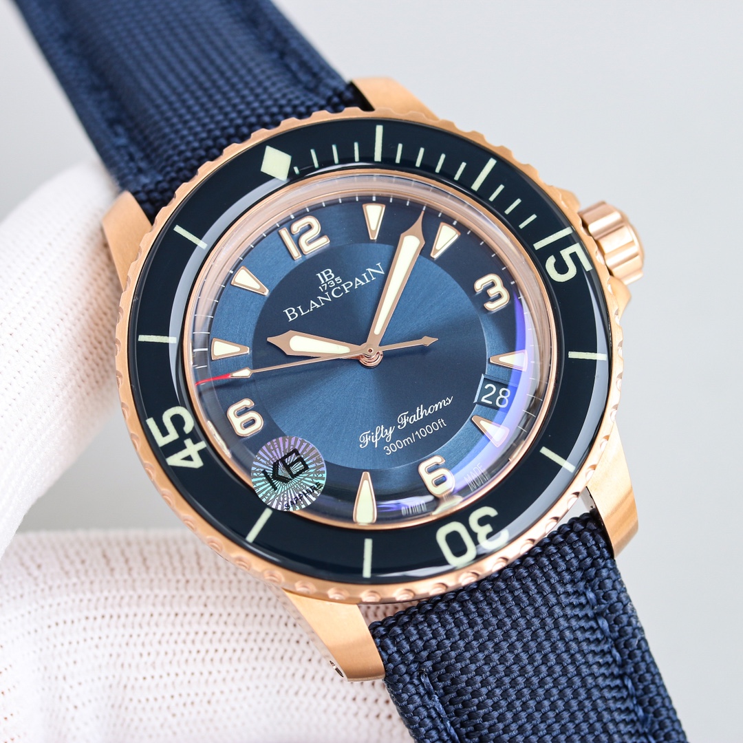 Blancpain Blue 5015 45mm