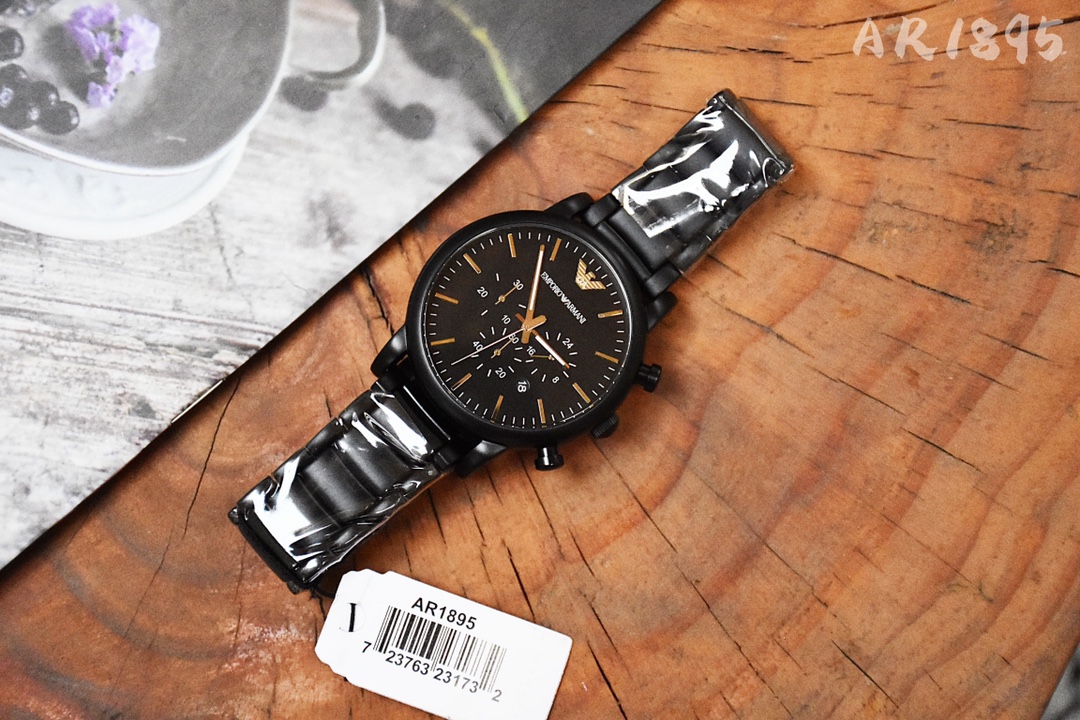 Armani Black 42mm