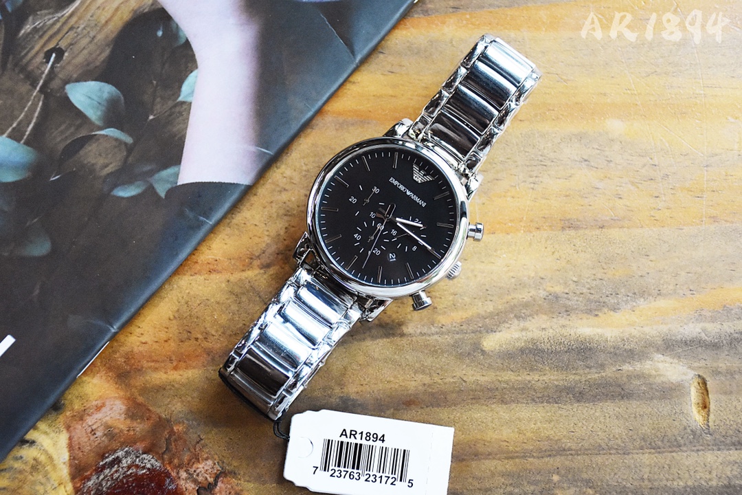 Armani Black 43mm