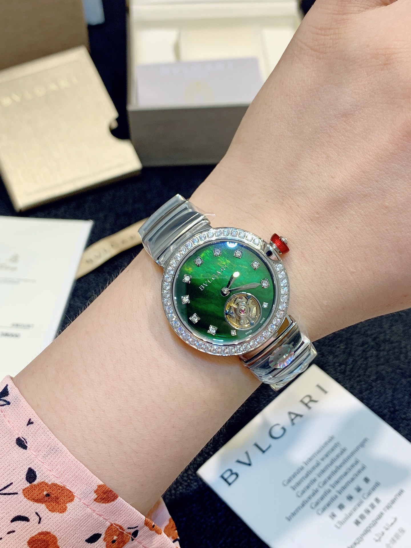 Bvlgari Green 33mm