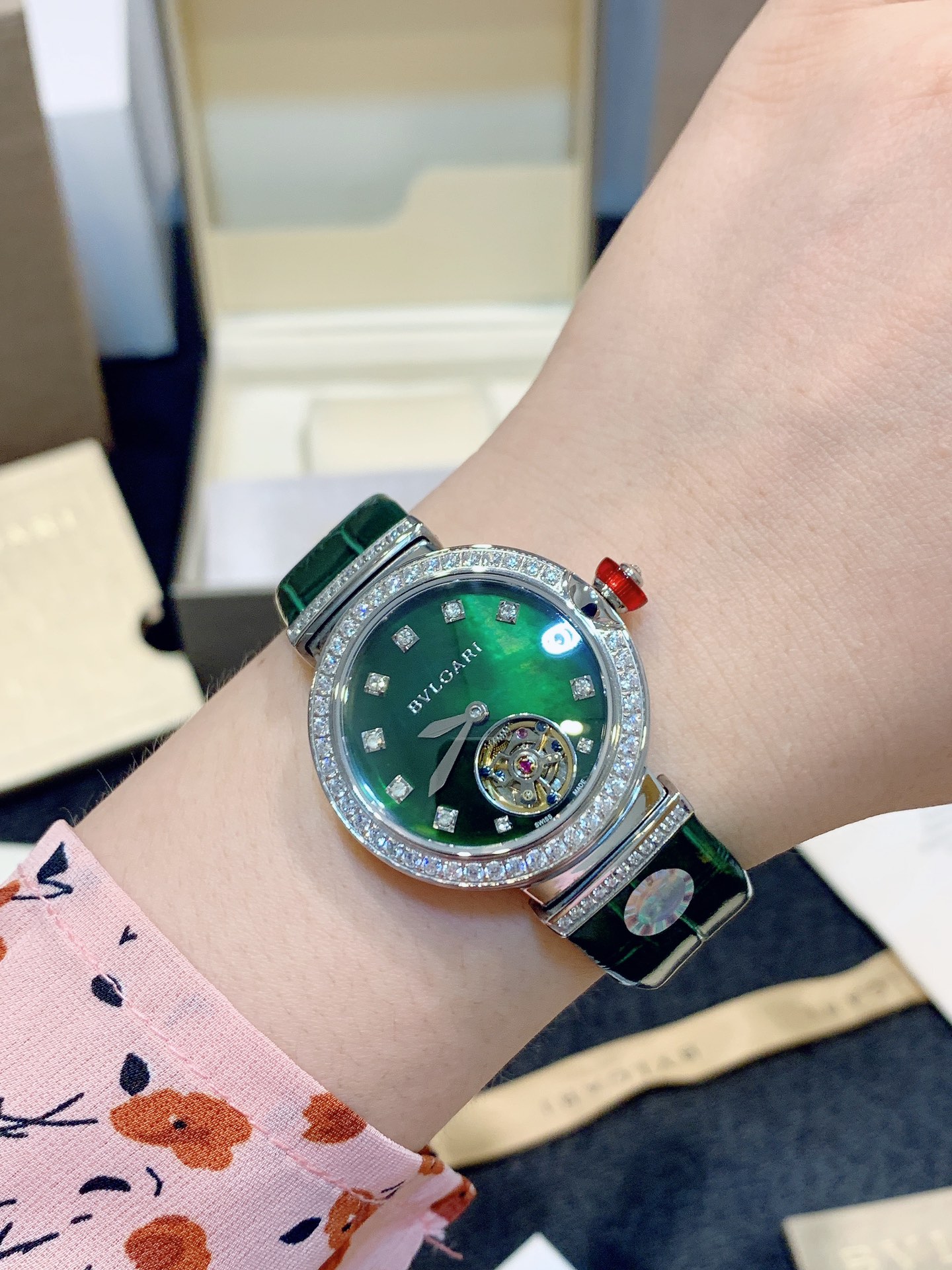 Bvlgari Green 33mm