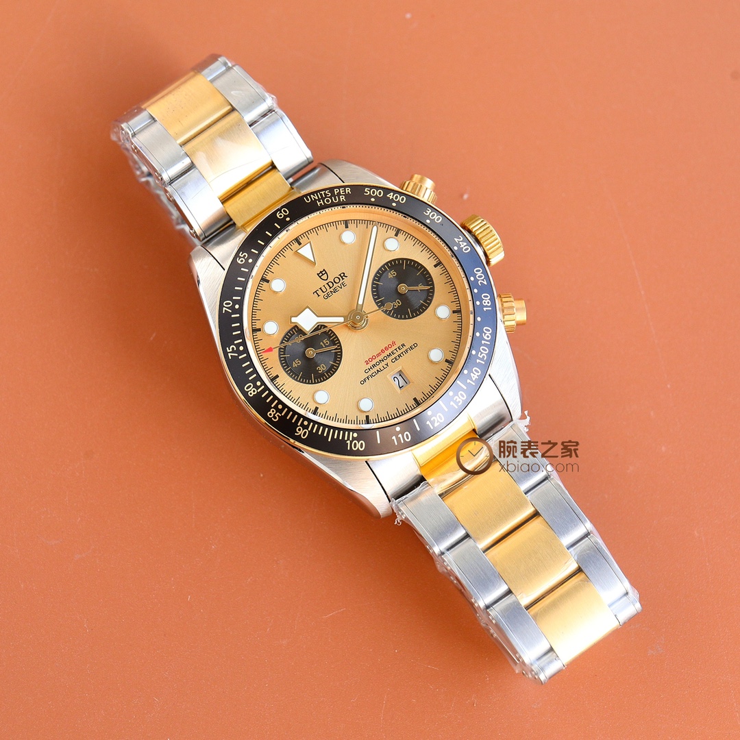 Tudor Black 7750 41mm
