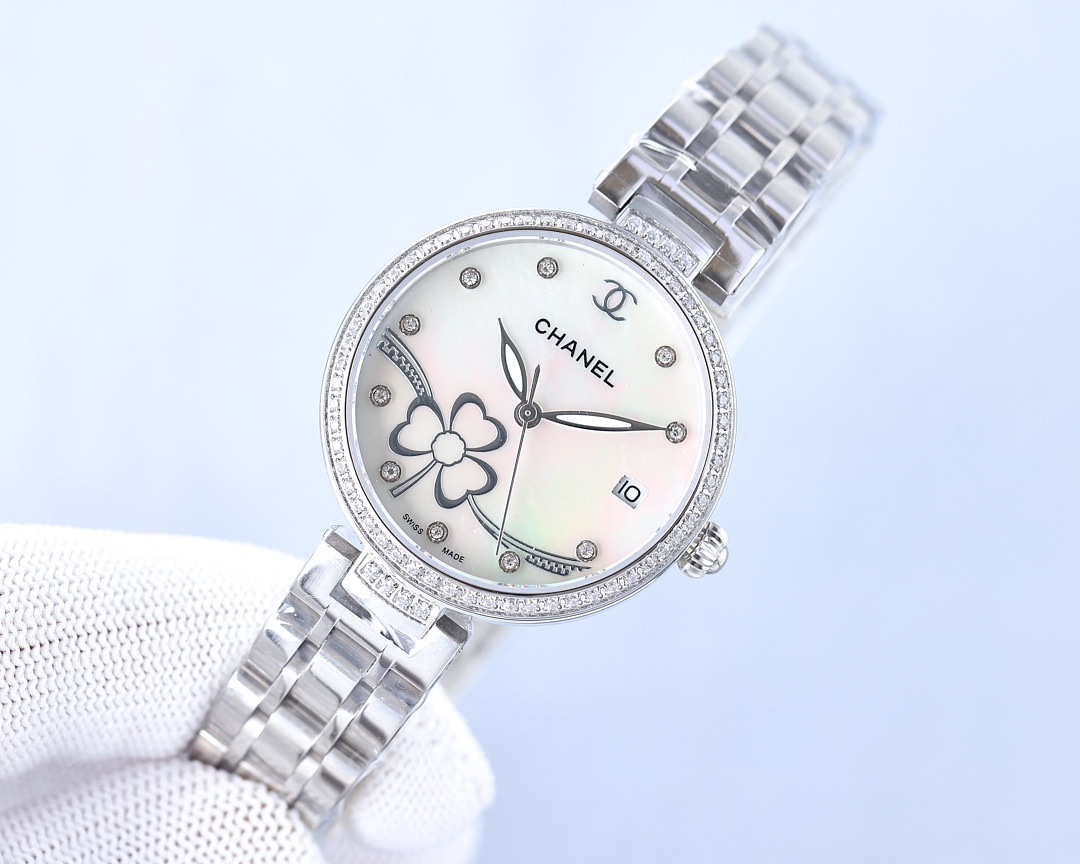 Chanel Blue Watch 6413