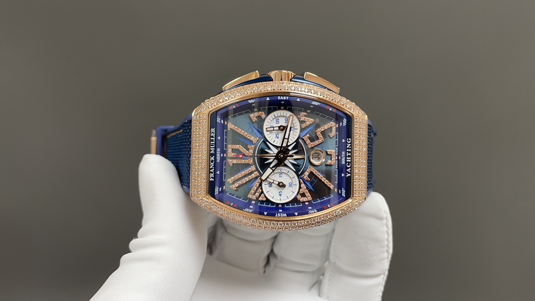 Franck Muller Blue 7753 54mm