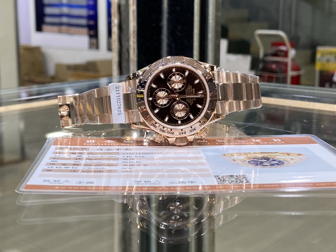 Rolex Daytona Black 7750 40mm
