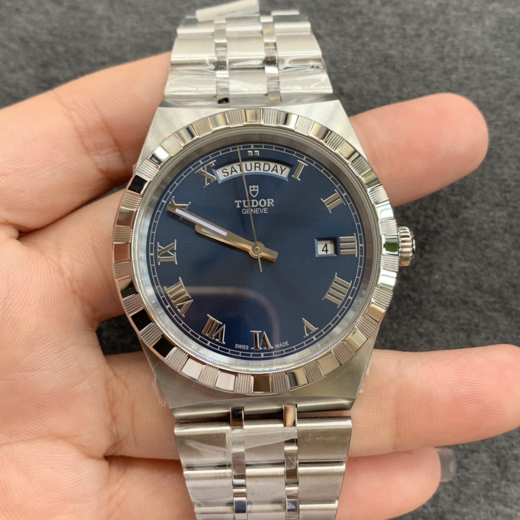 Tudor Blue 2834 41mm V7