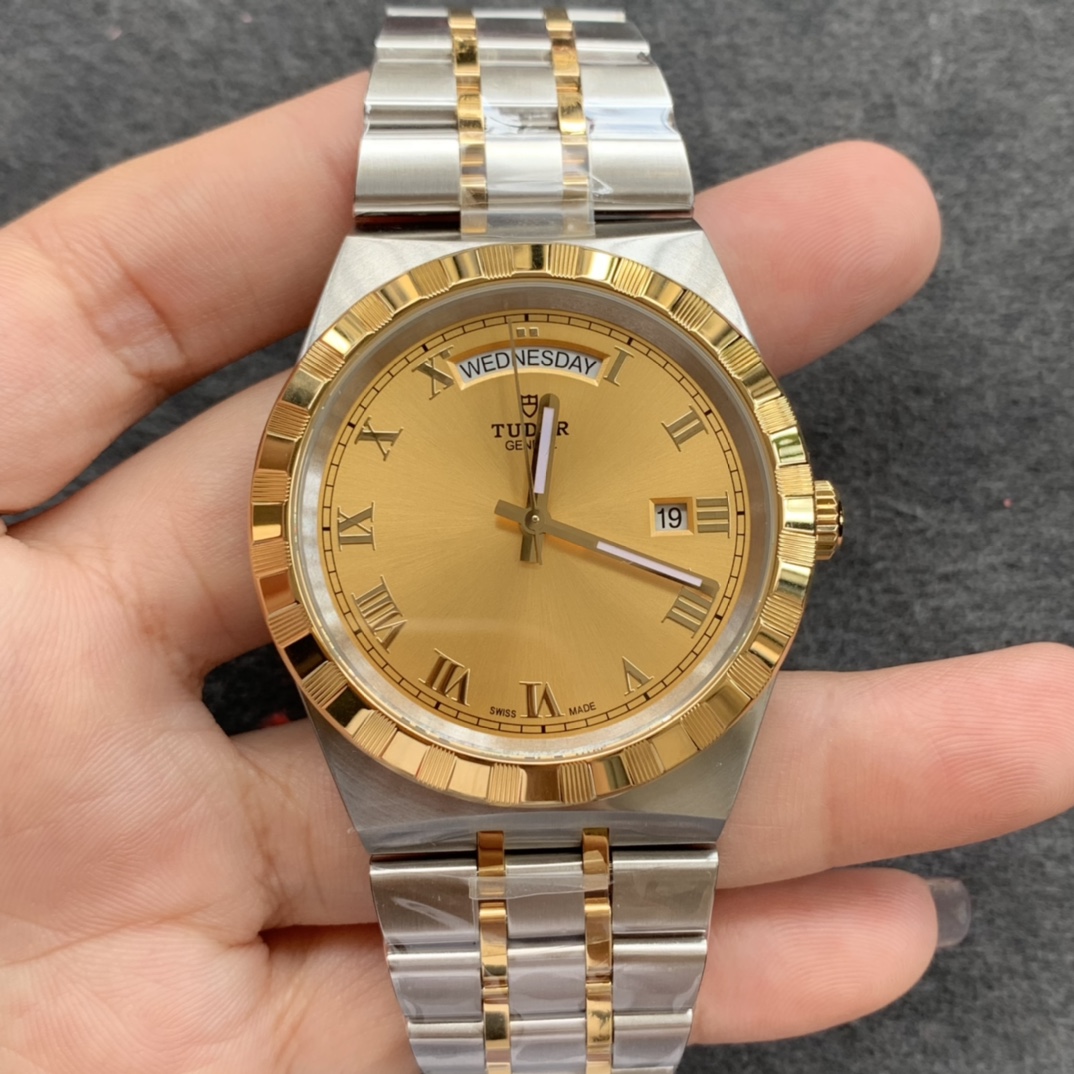 Tudor Blue 2834 41mm V7