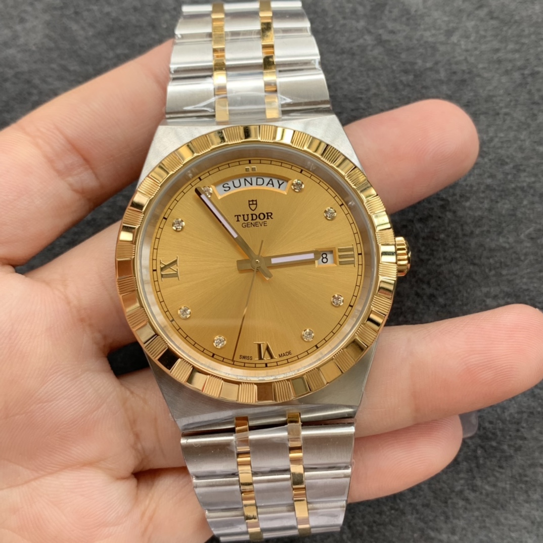 Tudor Blue 2834 41mm V7