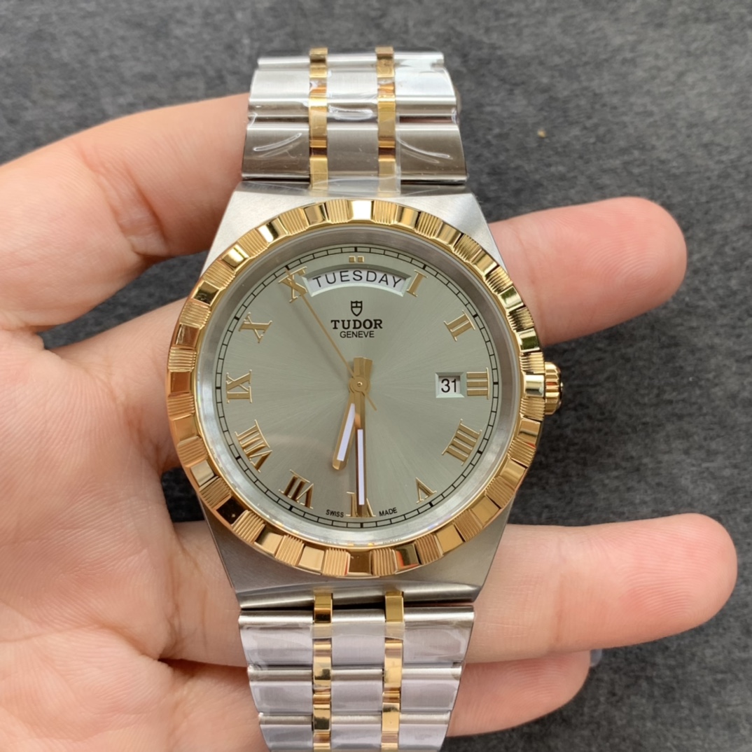 Tudor Blue 2834 41mm V7