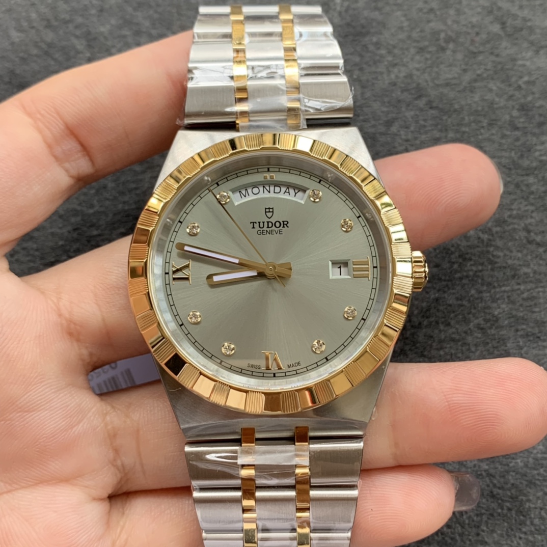 Tudor Blue 2834 41mm V7