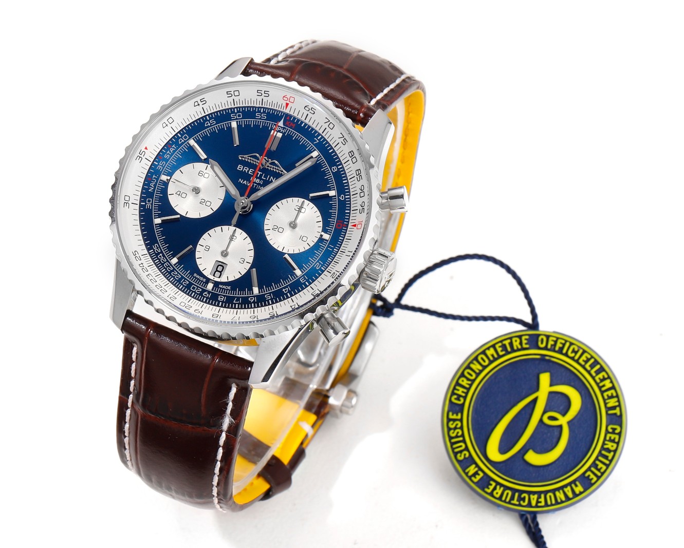 Breitling 43mm Watch 7398