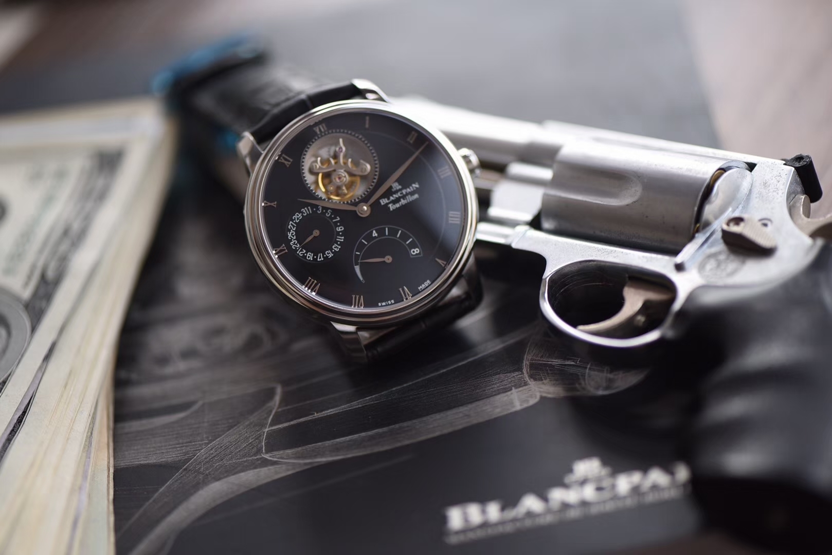 Blancpain Blue 6025-1542 42.5mm