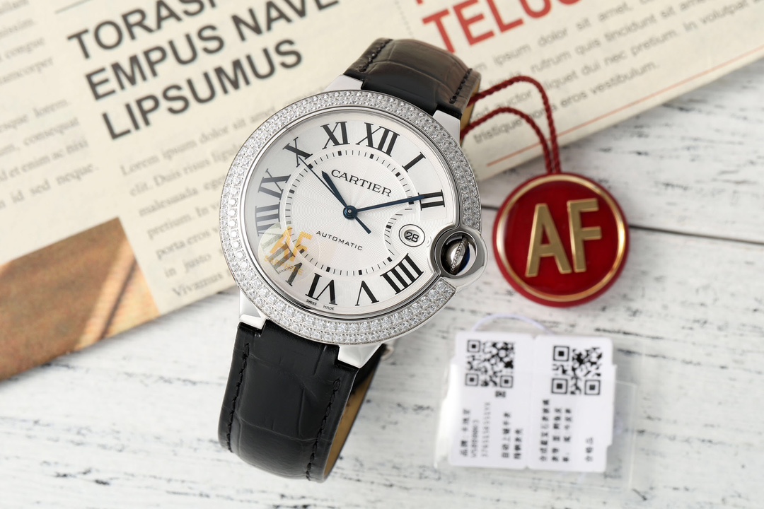 Cartier Ballon Bleu Blue 2824 42mm AF