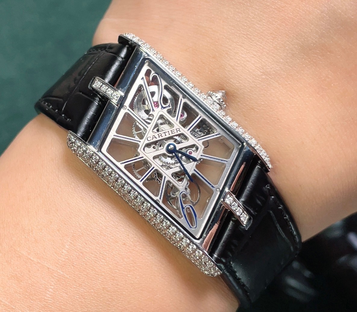 Cartier Tank Blue TW