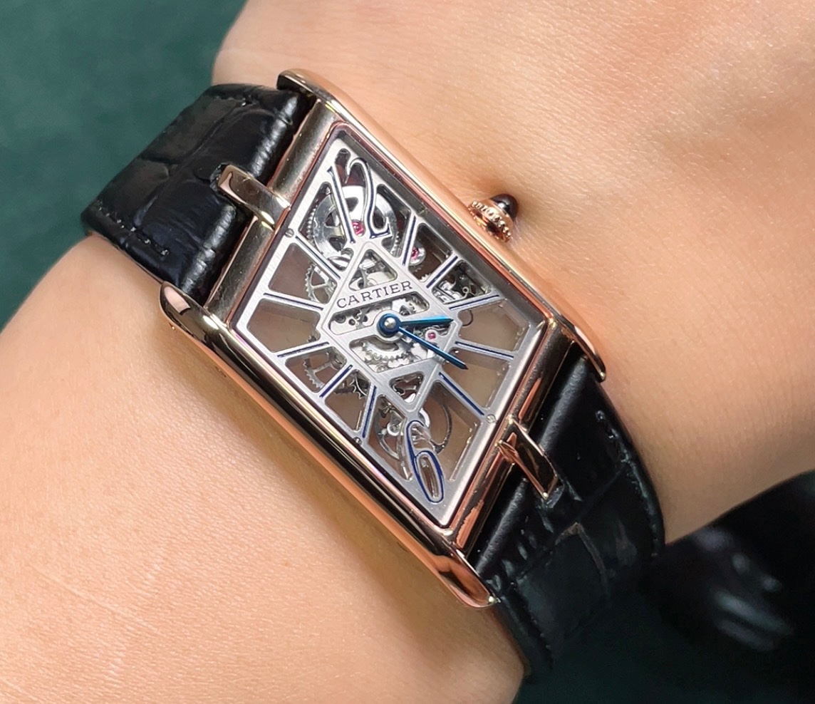 Cartier Tank Blue TW