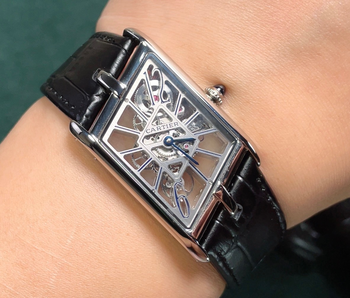 Cartier Tank Blue TW
