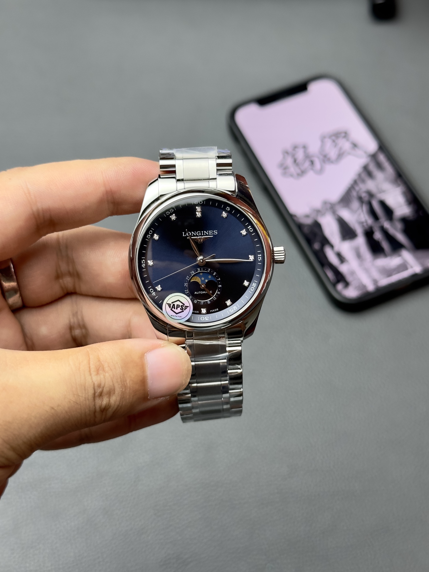 Longines Blue Watch 8255
